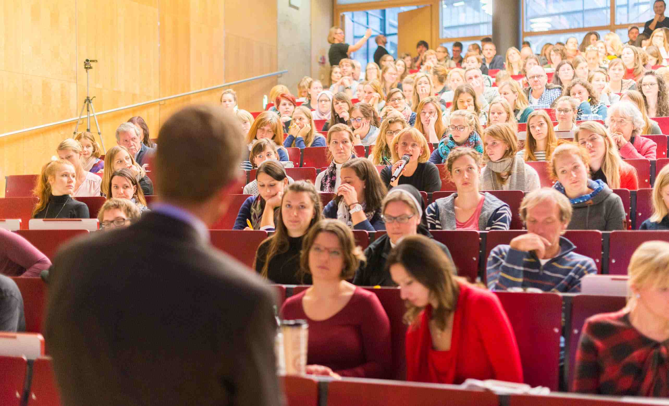 Diskussionen Auditorium