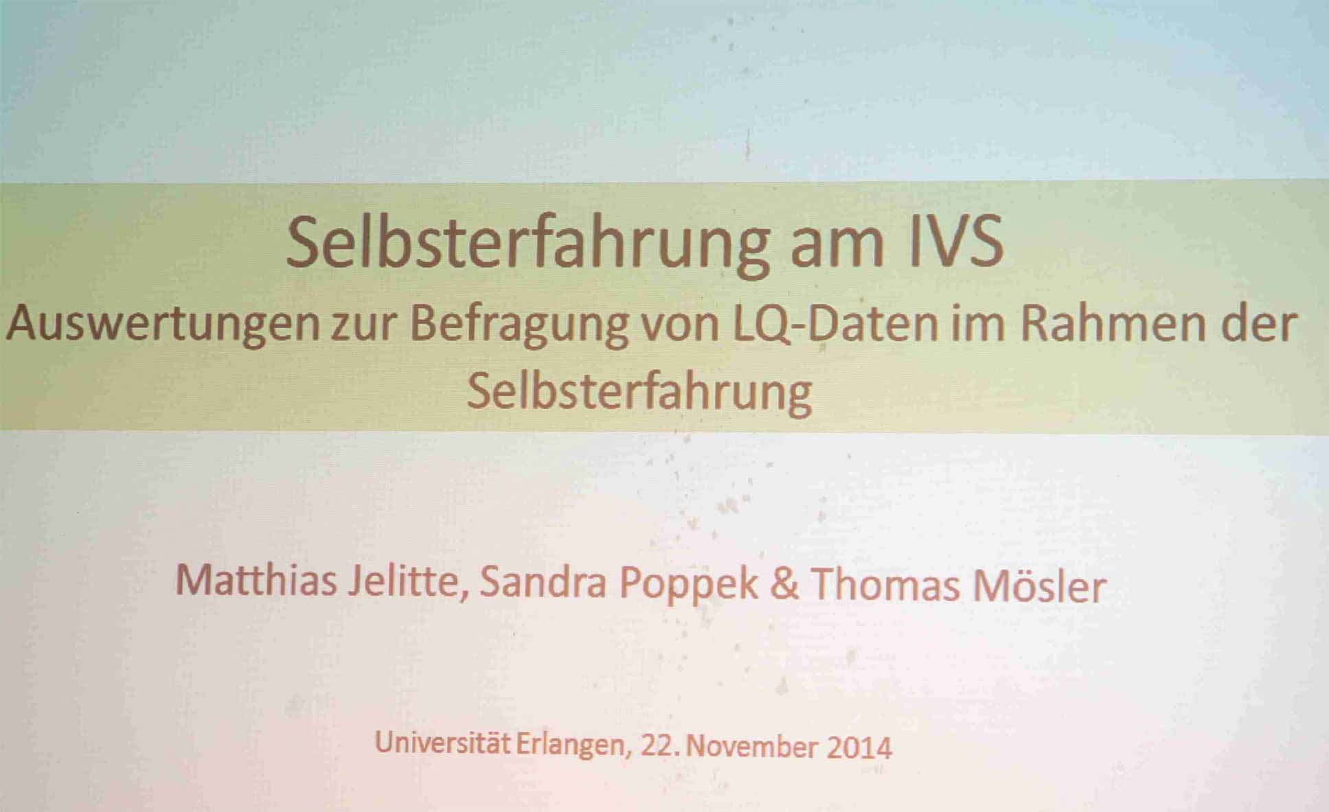 Ergebnisse einer Studie zur Selbsterfahrung mit dem Messinstrument des SF-12